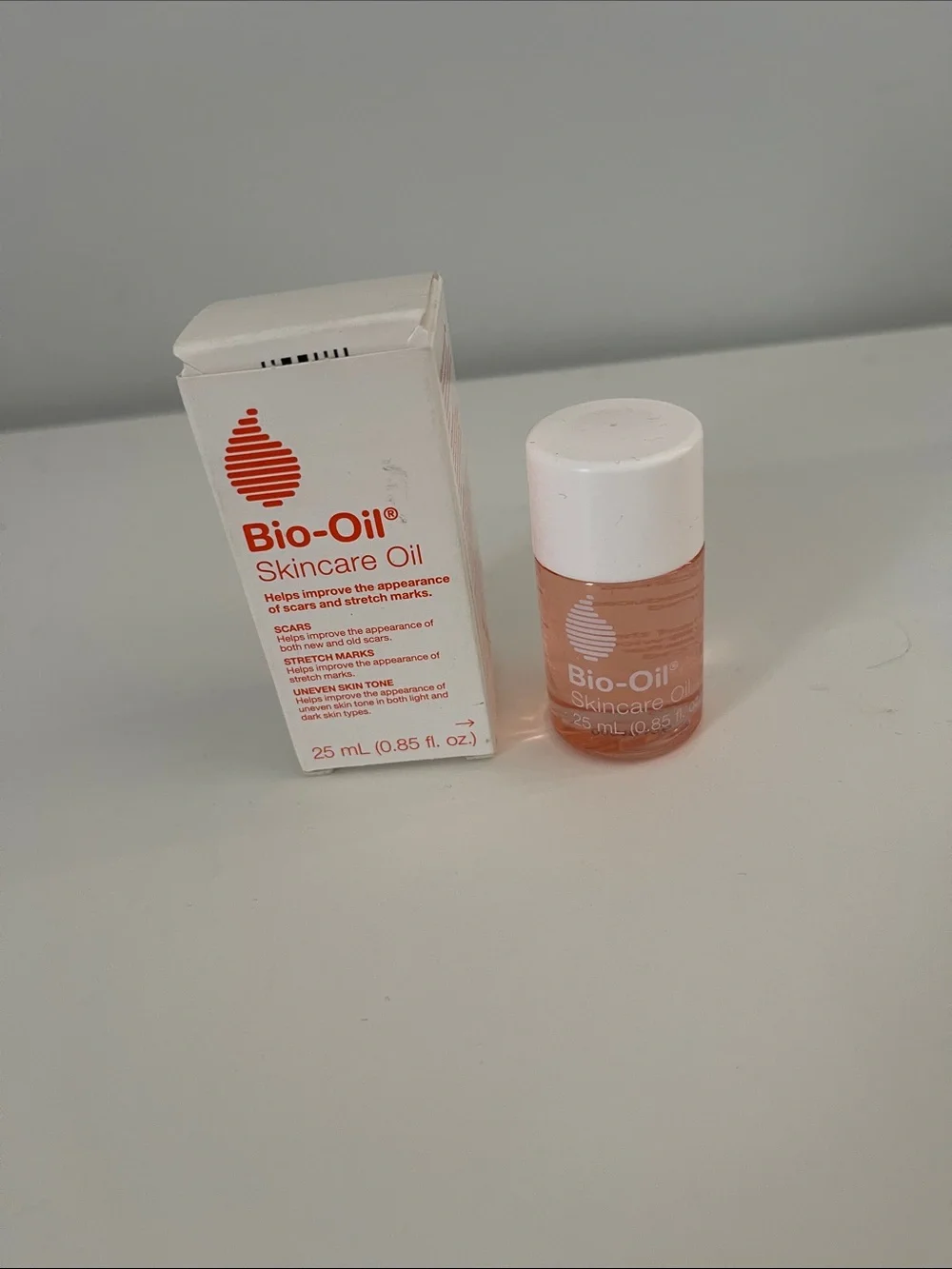 Skincare Oil - White & Orange Bottle 25ML new bio oil